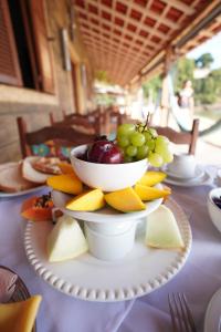 Comida no hotel ou em algum lugar perto