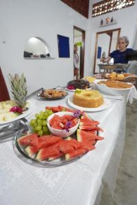 Comida no hotel ou em algum lugar perto