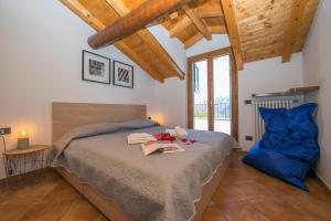 Posteľ alebo postele v izbe v ubytovaní Casa dei Galli