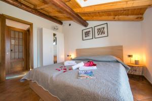 Posteľ alebo postele v izbe v ubytovaní Casa dei Galli