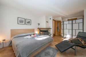 Posteľ alebo postele v izbe v ubytovaní Casa dei Galli