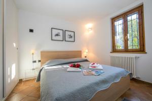 Posteľ alebo postele v izbe v ubytovaní Casa dei Galli