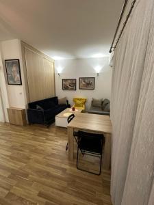 Posezení v ubytování Forest View Apartment