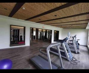 Fitness centrum a/nebo fitness zařízení v ubytování Playa Escondida Resort, Mar Caribe