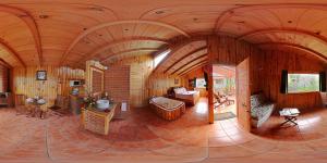 Posezení v ubytování Cabañas El Estribo Hotel