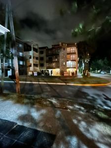 Bygningen som lejligheden ligger i