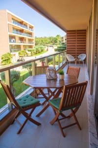 Balkón nebo terasa v ubytování Herdade dos Salgados