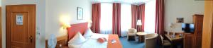 Voodi või voodid majutusasutuse City Partner Hotel Holländer Hof toas