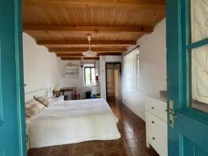 Postel nebo postele na pokoji v ubytování Studio apartman Tisa, Ćunski, Lošinj + 6 fotografií