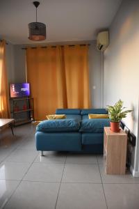 Posezení v ubytování Hanis Lodge
