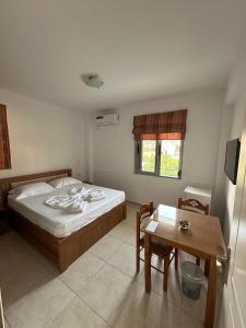 Postel nebo postele na pokoji v ubytování River Bridge private room
