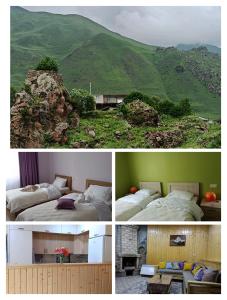Postel nebo postele na pokoji v ubytování M7 House