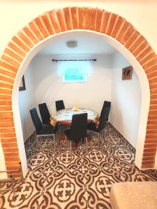 Posezení v ubytování Ananász Apartman