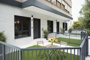 Μπαλκόνι ή βεράντα στο Apartamentos JOAQUÍN COSTA