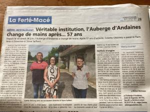 Fotografie z fotogalerie ubytování Auberge d'Andaines v destinaci La Ferté-Macé