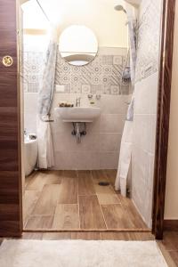 Koupelna v ubytování B&B Piazza Noua 1831
