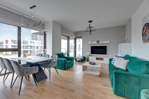 Χώρος καθιστικού στο GRANO APARTMENTS Solmarina SPA & Wellness +290 φωτογραφίες