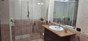 Koupelna v ubytování Casa Ausonia