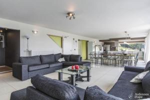 Posezení v ubytování Villa du Lac de Coo