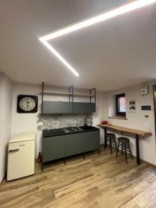 Kuchyň nebo kuchyňský kout v ubytování Casa Reggiaio