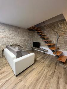 Posezení v ubytování Casa Reggiaio