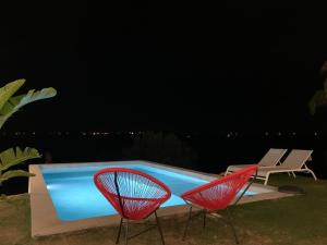 Bazén v ubytování B&B Quinta a Fonte Tavira - Adults Only nebo v jeho okolí
