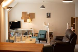 Posezení v ubytování 5 Glenloch View