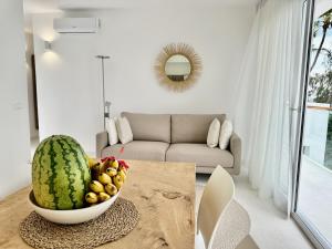 Et opholdsområde på OceanView Penthouse Mirage ZanzibarHouses + 25 billeder