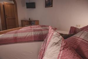 Postel nebo postele na pokoji v ubytování Haus Bergwind