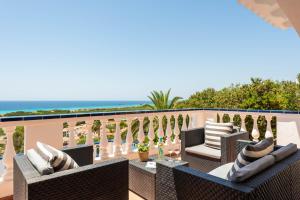 Balkon lub taras w obiekcie Villa Los Pinos