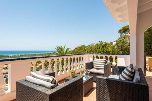 Balkon lub taras w obiekcie Villa Los Pinos