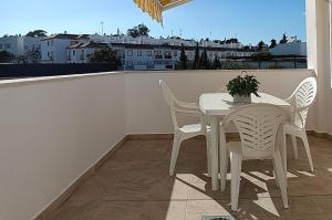 Balkon lub taras w obiekcie Apartamento Terraza soleada