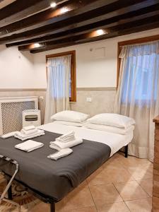 Katil atau katil-katil dalam bilik di Lovely and quiet Cannaregio