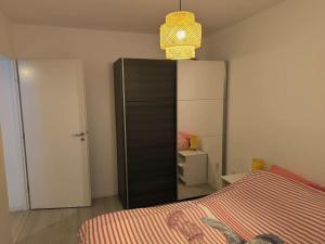 Postel nebo postele na pokoji v ubytování Appartement de 40 m2 ensoleillé et paisible