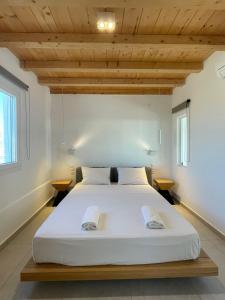 Katil atau katil-katil dalam bilik di Frances Mykonos