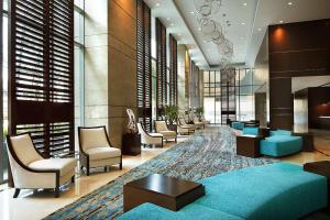 Posezení v ubytování DoubleTree by Hilton Melaka