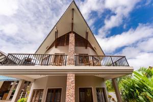 Balkón nebo terasa v ubytování Villa Source D'Argent