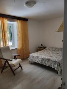 Postel nebo postele na pokoji v ubytování A casa di Luigi