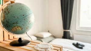 Koupelna v ubytování Remote Work Friendly Zahradní apartmán u jezera + 37 fotografií