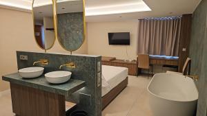 Kúpeľňa v ubytovaní Hotel YIT Ciudad de Elche