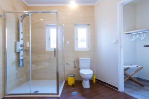 A bathroom at Athena hotel