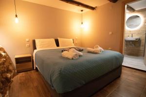 Posteľ alebo postele v izbe v ubytovaní Agora Boutique Apartments Ioannina