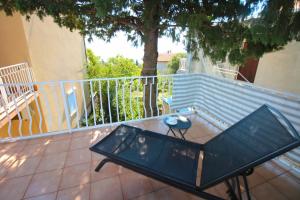 Balkón alebo terasa v ubytovaní Apartment Studio Olga