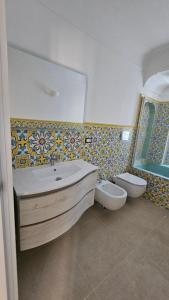 Koupelna v ubytování Galene - Beachfront in Costa d'Amalfi