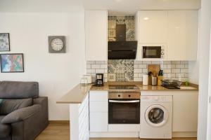 Kuchyň nebo kuchyňský kout v ubytování Apartment Ocean Albir