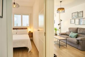 Postel nebo postele na pokoji v ubytování Apartment Ocean Albir