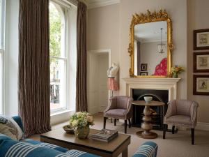 Posezení v ubytování Knightsbridge Hotel, Firmdale Hotels