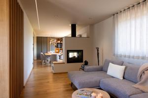 Χώρος καθιστικού στο La Villa du Morakopf - Colmar