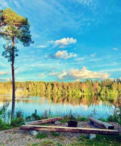Naturlandschaft in der Nähe des Gasthauses