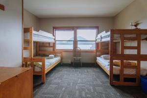 Voodi või voodid majutusasutuse Whalers Guesthouse toas